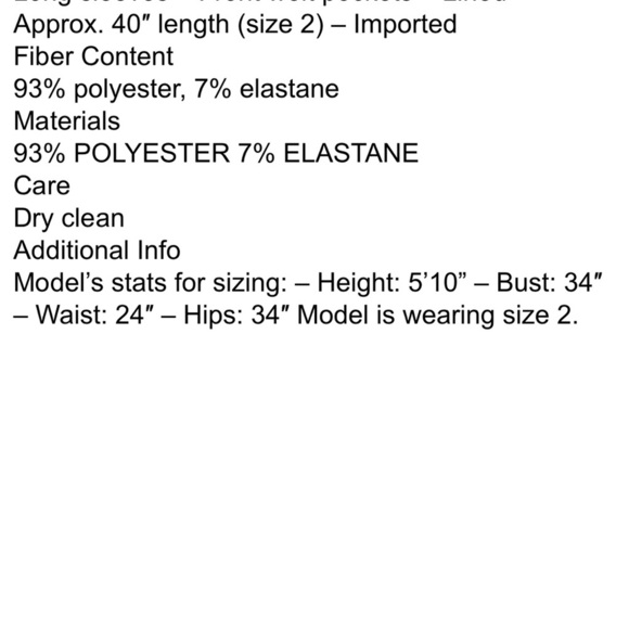 Charlotte Sosken sz.M (2) EUC Black Duster trench coat classic in new condition - Picture 15 of 15